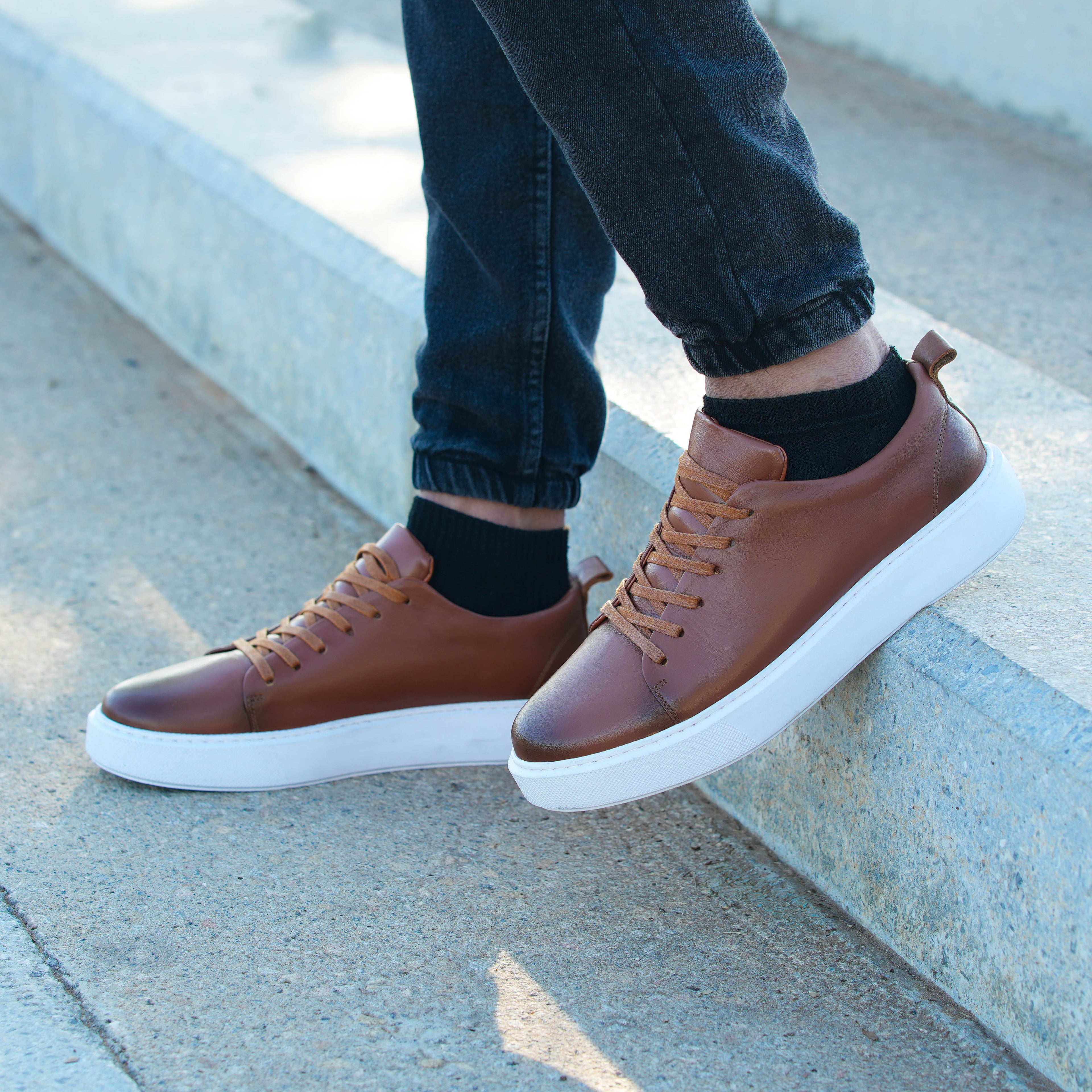 Basket en cuir - Celebre