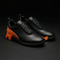 Hermes sneakers bouncing Orange en cuir