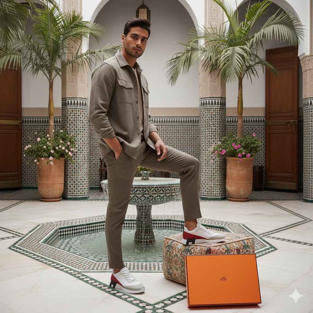 Hermes Sneakers Bouncing